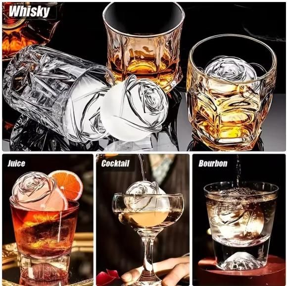 Rose Ice Lattice Mould